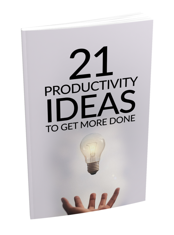 21 Productivity Ideas To Get More Done